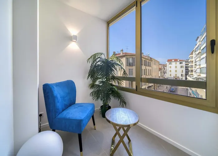 Ref 1295 - Croisette - Sea View For Rent Appartamento *
